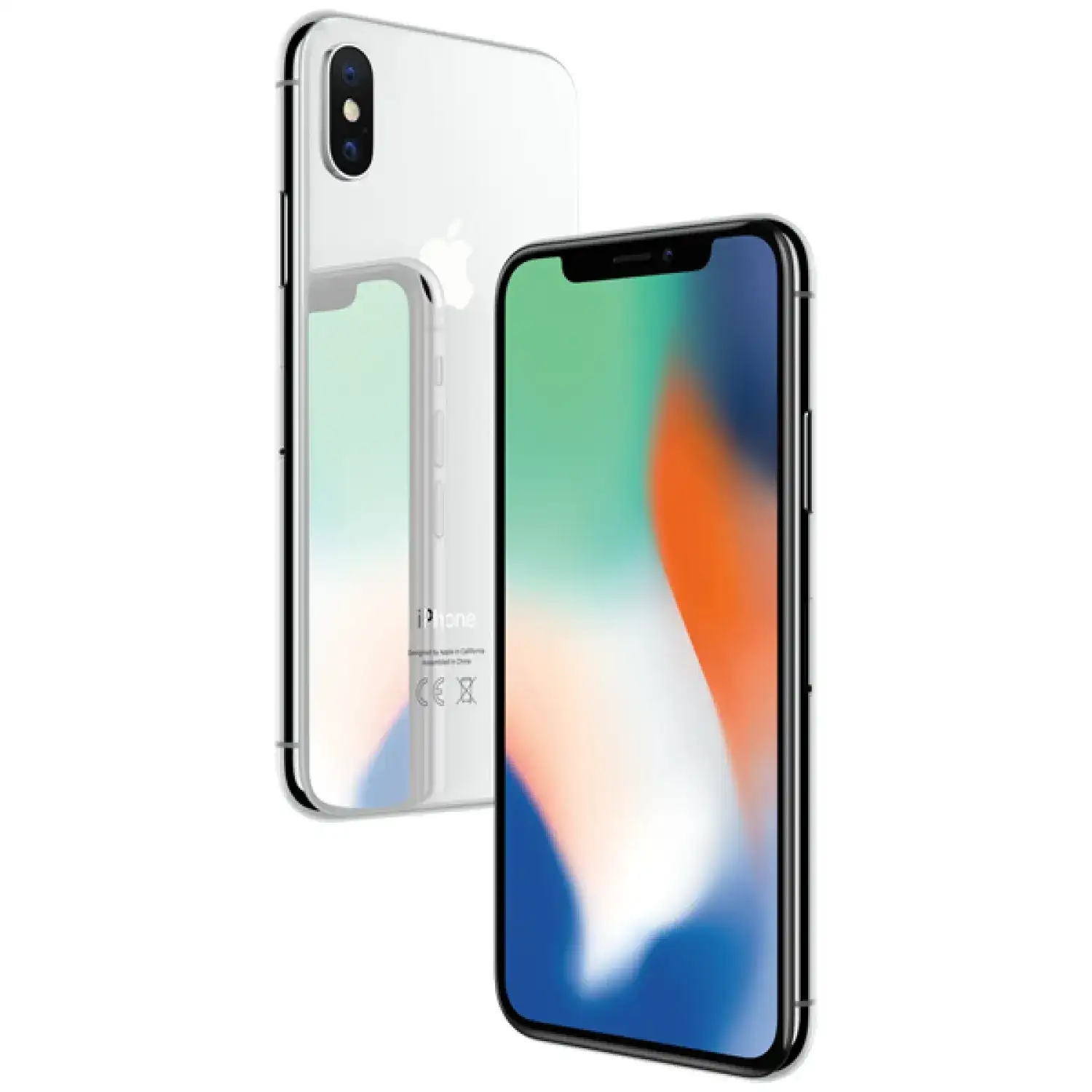 Apple iPhone X 64GB (Silver) (MQAD2)