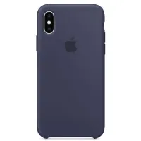 Apple iPhone X Silicone Case Midnight Blue Lux Copy