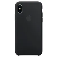 Apple iPhone X Silicone Case Black Lux Copy