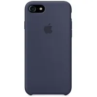Чохол для Смартфон Apple iPhone 7/8 Silicone Case Midnight Blue Lux Copy
