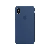 Чехол для Смартфон Apple iPhone X Silicone Case Blue Cobalt Lux Copy