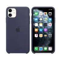 Чехол для Смартфон Apple iPhone 11 Silicone Case Navy Blue Lux Copy