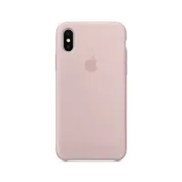 Apple iPhone XS Silicone Case Pink Sand Lux Copy