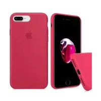 Чехол для Смартфон Apple iPhone 7/8 Plus Silicone Case Dark Red Lux Copy