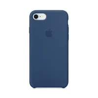 Чехол для Смартфон Apple iPhone 7/8 Silicone Case Blue Cobalt Lux Copy