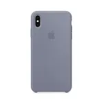 Apple iPhone XS Silicone Case Lavender Gray Lux Copy