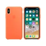 Apple iPhone X/XS Silicone Case Orange Lux Copy