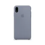 Apple iPhone XR Silicone Case Lavender Gray Lux Copy
