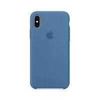 Чехол для Смартфон Apple iPhone X Silicone Case Cosmos Blue Lux Copy