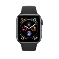 Apple Watch Series 4 (GPS) 40mm Space Gray Aluminum Case with Black Sport Band (MU662) 2