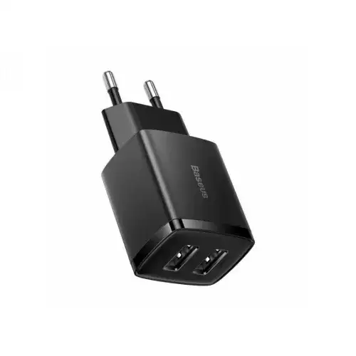 Мережевий зарядний пристрій Baseus Compact Quick Charger 2U 10.5W (CCXJ010201) 1