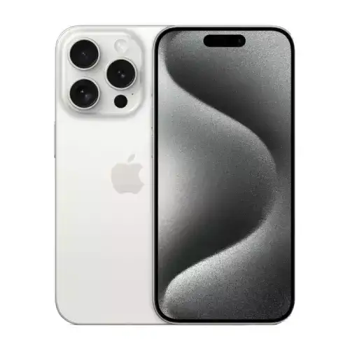 Apple iPhone 15 Pro 128GB White Titanium e-SIM (MTQN3) 1