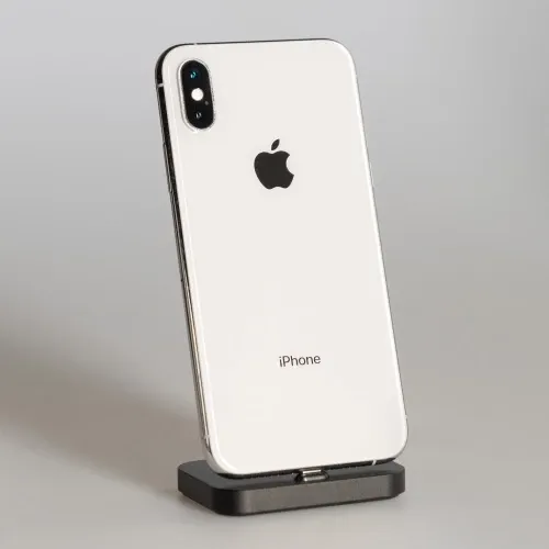 Смартфон Apple iPhone X 256GB (Silver) (MQAG2) Вітринний варіант 1