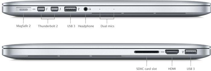 Ноутбук Apple MacBook Pro 13" with Retina display (ME865) 2013 Б/У 1