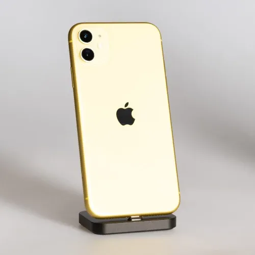 Смартфон Apple iPhone 11 128GB Yellow (MWLH2) Вітринний варіант 1