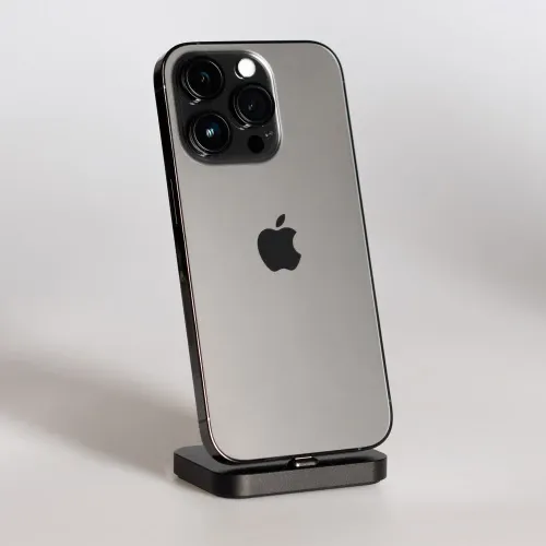 Смартфон Apple iPhone 14 Pro 128GB Space Black (MPXT3) e-SIM Вітринний варіант 1